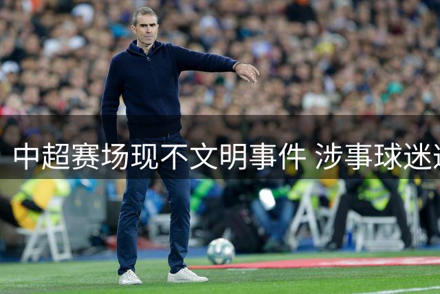 中超赛场现不文明事件 涉事球迷遭中足联处罚
